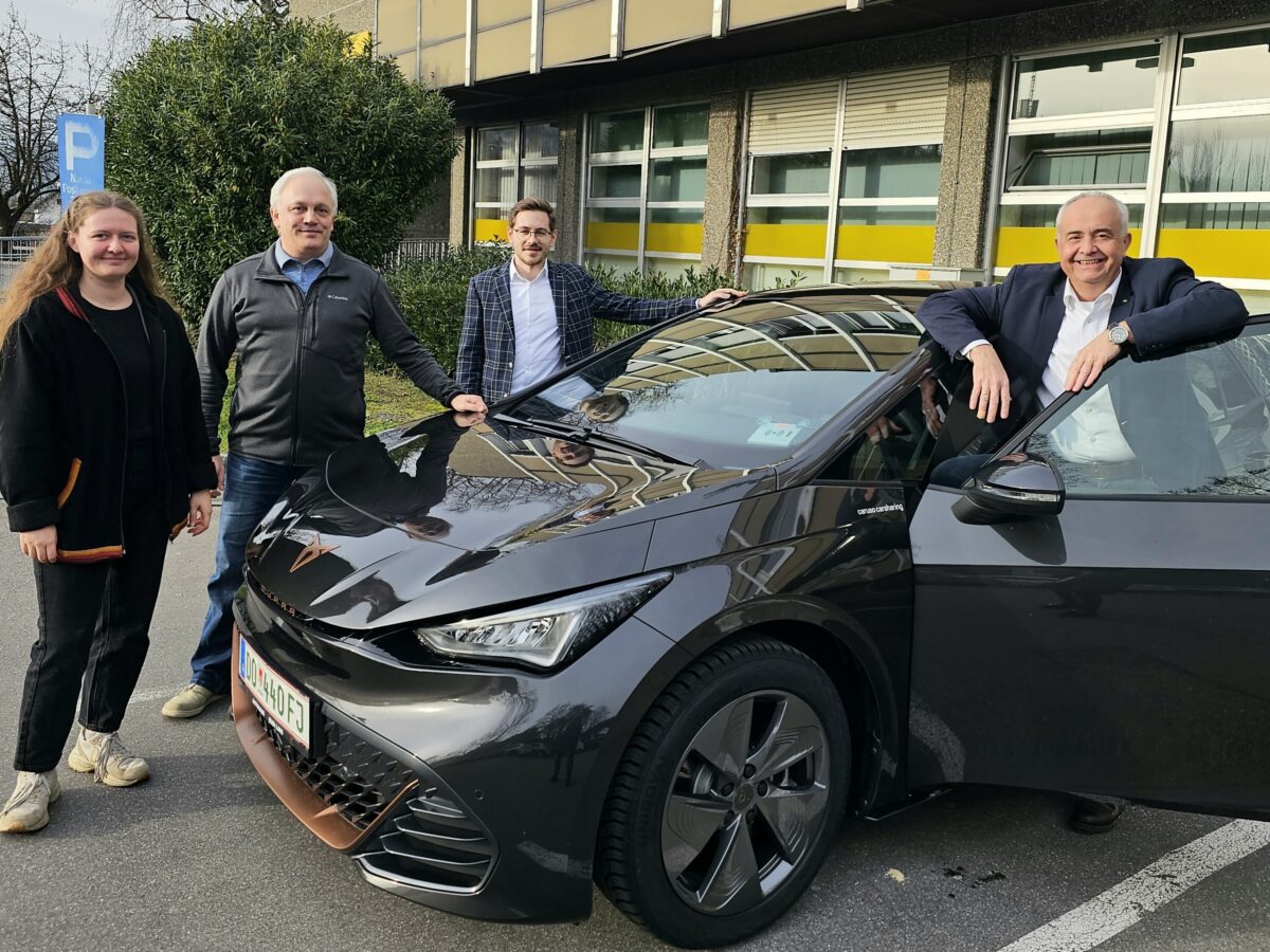 Neuer Carsharing-Standort am Bahnhof Götzis