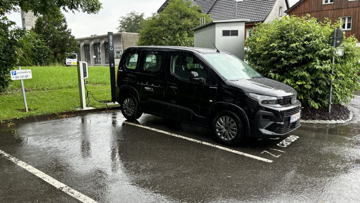 Carsharing mit Extra-Stauraum beim LKH Hohenems