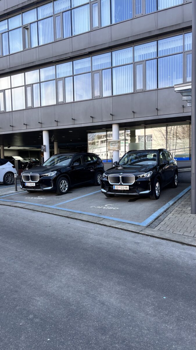 Dornbirner Sparkasse teilt ihre Firmenautos mit der Öffentlichkeit